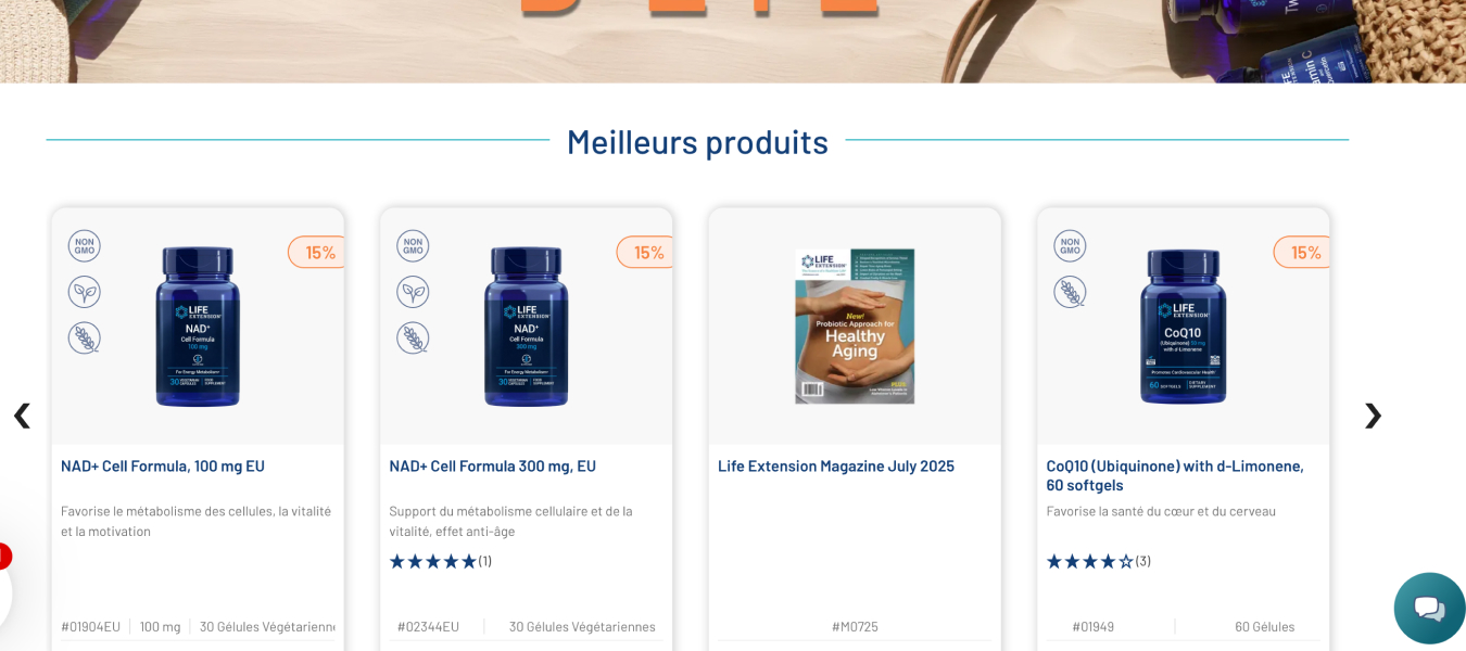 Avis Life Extension 2025 : La Meilleure Formule NAD+ pour Vitalité Cellulaire