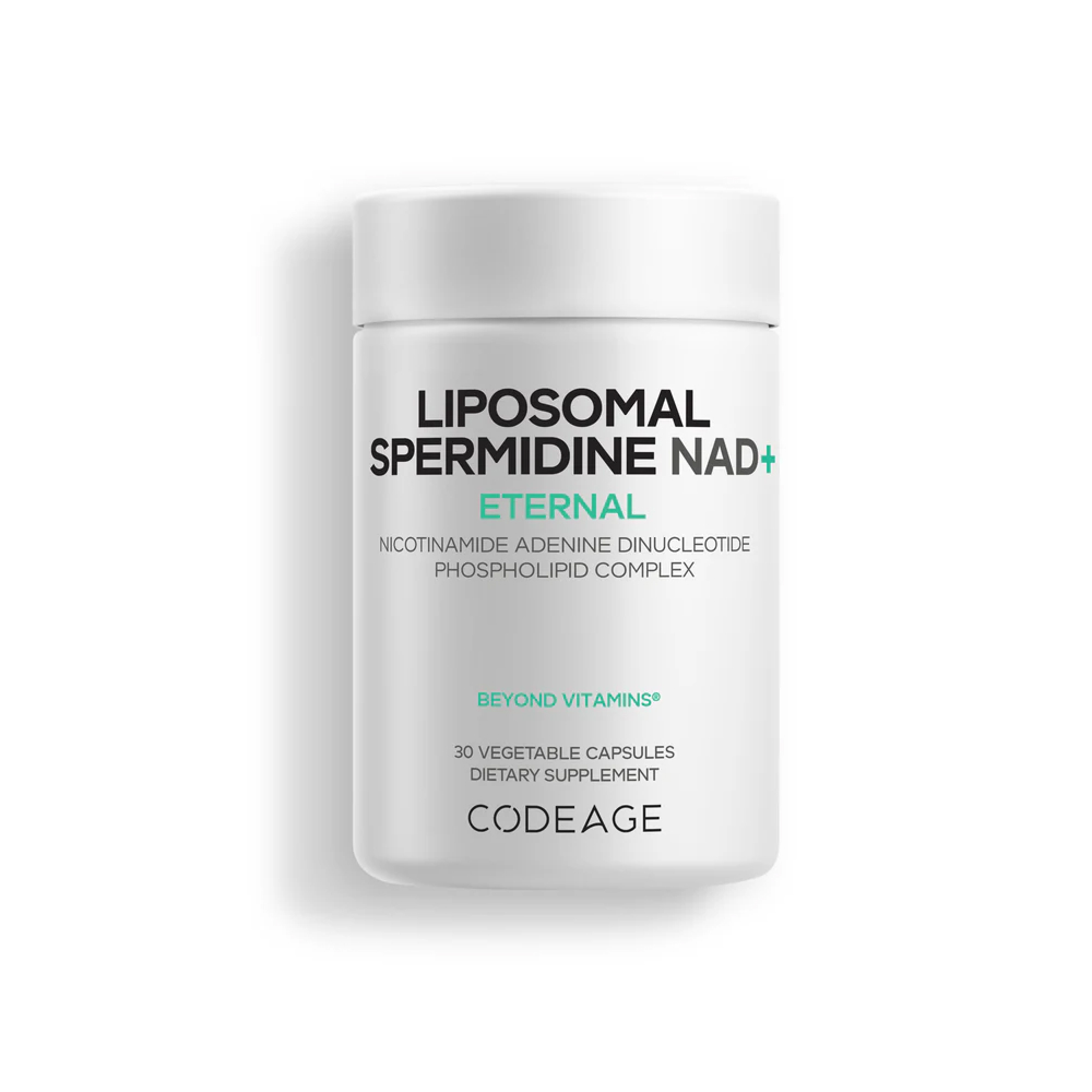 Liposomal Spermidine NAD+ Codeage.